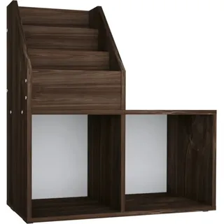 Kinder-Bücherregal Räuchereiche 71x30x78,5 cm Holzwerkstoff - Braun
