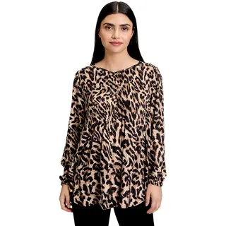 Betty Barclay Schlupfbluse mit Plissee Schwarz 40