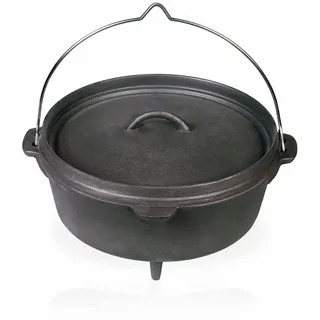 barbecook Kochtopf/Dutch Oven 9 L Grillzubehör, Black, Schwarz