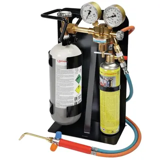 ROTHENBERGER ROXY 400L, 3100°C, komplett | 035780X | Autogen-Hartlöt- und Kleinschweißgerät mit Mikrodüsen für Präzisionslötarbeiten, Lötgerät, Hartlöten