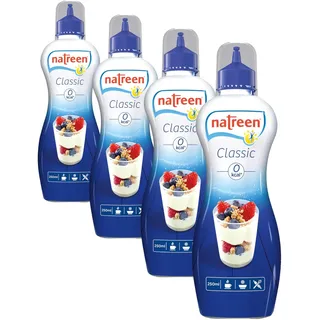 natreen® Süßstoff Classic Feine Süße Flüssig 250 ml (1x 250 ml) (Packung mit 4)