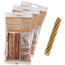 Ferplast Hunde-Snack Natürliche Hunde-Snack Snack Mundhygiene Für Darmgesundheit mit Alge Euglena, Kit mit 3 Packungen 315g