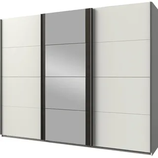 WIMEX Schwebetürenschrank »Bern Schiebetürenschrank TOPSELLER« Schrank mit zusätzlicher Innenausstattung, Garderobe, weiß