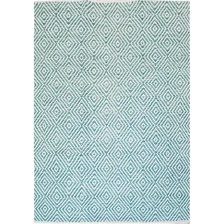 Kayoom Teppich Aperitif 310 Türkis 3NPLG-160-230