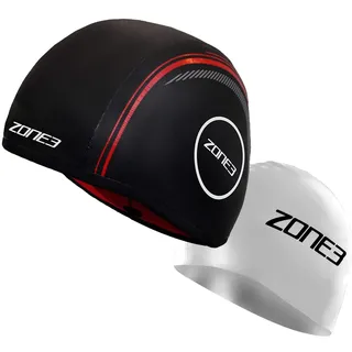 ZONE3 Badekappe schwarz Größe S