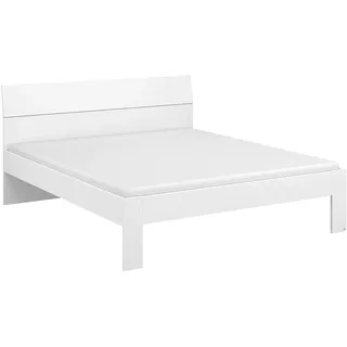 Rauch Möbel Flexx Bett Doppelbett Futonbett in Weiß Liegefläche 140 x 200 cm Gesamtmaße Bett BxHxT 145 x 90 x 209 cm