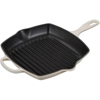 Le Creuset Signature Grillpfanne 26 x 26 cm meringue