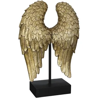 Gilde »Skulptur Wing, goldfarben