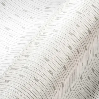 A.S. Création Vliestapete Linen Creme Grau
