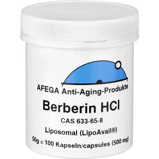 50 g liposomales Berberin (LipoAvail®); die Alternative zu Metformin - 100 Kapseln zu je 500 mg