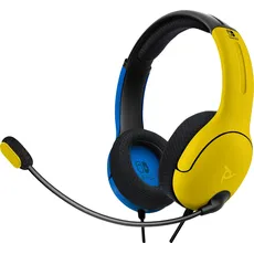 Bild von LVL40 Wired Stereo Gaming Headset für Nintendo Switch gelb/blau