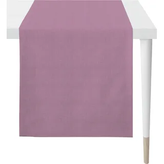 APELT Tischläufer »Arizona, Uni-Basic« Leinenoptik, lila