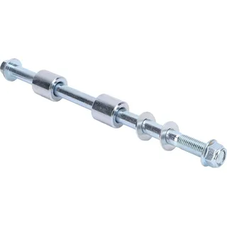 10 mm 195 mm Hinterradfelgenachse aus Aluminiumlegierung für 50 cc 70 cc 90 cc 110 cc 125 cc 150 cc Motorrad Moped Roller Quad Dirt Pit Bike
