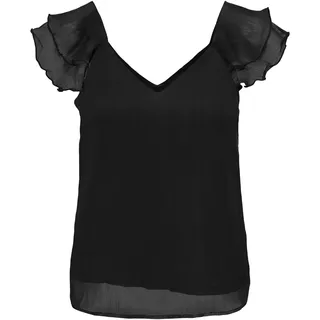 Only Onlasta Life Capsleeve V-Neck Top WVN