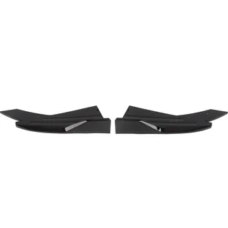 Hintere Stoßstangenlippe, hinterer Stoßstangendiffusor, Seitenschweller, Diffusor Winglet, Rocker Splitter Spoiler, Canard Protector - Schwarz