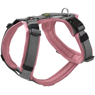 Hunter Maldon Hundegeschirr Altrosa/Grau S-M