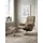 Relaxsessel Mayfair Mikrofaser 92 x 103 x 79 cm Braun mit Schlaffunktion