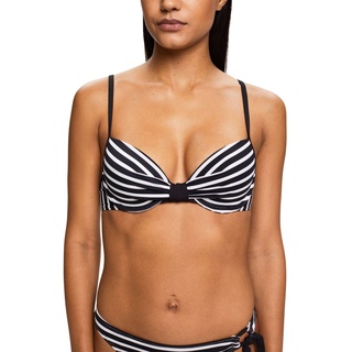 ESPRIT Damen Hamptons Beach Ay Rcs Pad.bra Bikini, Black 3, A EU