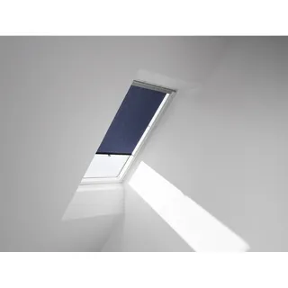 VELUX Sichtschutzrollo mit Haltekrallen RHL UK00 9050 Blau