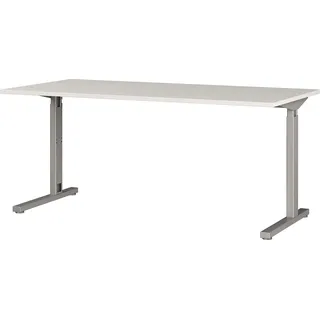 Schreibtisch GW-Profi 2.0 160 cm lichtgrau/silber