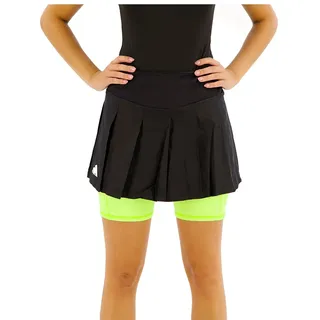 Adidas Aeroready Pro Pleated Rock - Black / Luclem - L