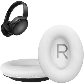 kwmobile 2X Ohr Polster für Bose QuietComfort 45 / QC45 / SC Ohrpolster - Ersatz Ohrpolster - Kopfhörer Ersatzteile - Kopfhörer Ersatzpolster für Over Ear Headphones