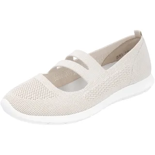 remonte Damen R7102 Ballerina, beige 42 EU