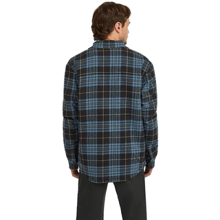 O ́neill Must-have Fleece Lined Langarmhemd - Blue Flannel Check - L
