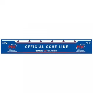 WINMAU PDC 8767 Dart-Schießlinie Dartscheibe