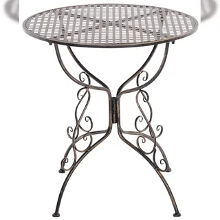 CLP Amanda Gartentisch Ø 70 x 74 cm bronze