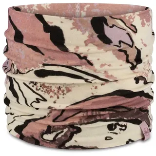 Buff- Schlauchschal Merino Heavyweight Multifunktionaler Schal, 100% Merinowolle, Wandern, Outdoor, Nachhaltig, Leicht, Dick Männlich Weiblich Einheitsgröße Violet Ice