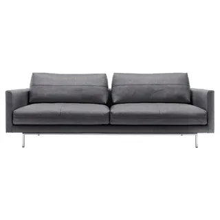 Creation BY ROLF BENZ 4-Sitzer »CR.414, Designsofa, Loungesofa« Wahlweise aus Leder oder Chenille, schwarz