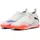 Hallenschuhe puma white/puma black/glowing red 34