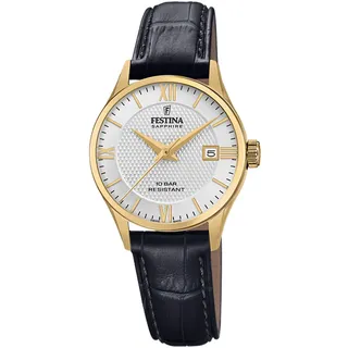 Festina Damen Uhr F20011/1 schwarz - Gold