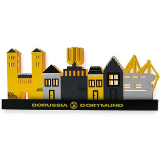 Dortmund Borussia Dortmund Skyline Deko-Objekt Schwarz-Gelb
