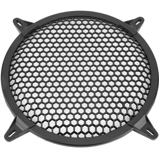 EBTOOLS Lautsprechergrill-Abdeckung, 15,2 cm/20,3 cm/25,4 cm/30,5 cm Lautsprecherabdeckung, Lautsprechergitter, Ersatzabdeckung, runde Lautsprecher-Schutznetzabdeckung, Lautsprechergitter (25,4 cm)