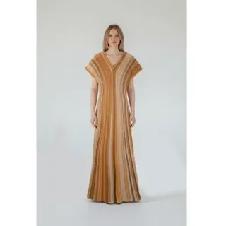 Marella für Damen. 2613321062200 Kleid Mllaccess gelb (S), Party, Viskose, Ärmellos / Hosenträger