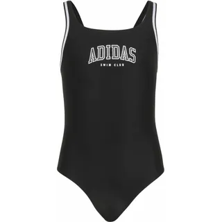adidas Collegiate Colorblock Badeanzug Schwarz/Weiß 13-14 Jahre