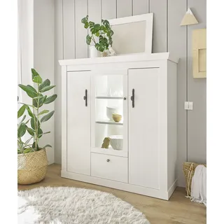 Home Affaire Highboard 140 x 146 x 44 cm Weiß