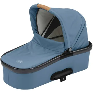 Naturkind Liegewanne , Blaugrau , Textil , 80x62x43 cm , EN 1888 , Baby on Tour, Kinderwagen, Kinderwagenzubehör, Kinderwagen-Babywannen