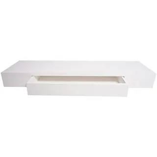 MCW Wandregal 80 x 8 x 25 cm Weiß