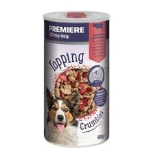 PREMIERE Topping Crumble 6x60 g Rinderleber mit Cranberries