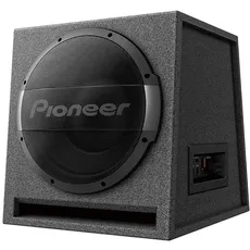 Pioneer TS-WX1210AH Aktivsubwoofer, leistungsstarker Gehäuse Subwoofer mit 1500 W Maximalleistung, 30 cm Subwoofer in MDF Gehäuse, IMPP Membran, schwarz, Eingangsnennleistung 600 W