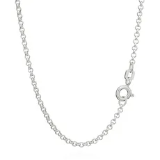 NKlaus 45cm Erbskette 925 Silber elegante Halskette Breite: 2,0mm Collier 4,1g schwer 8919