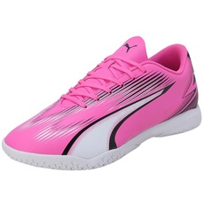 Bild Unisex Adults Ultra Play It Soccer Shoes, Poison Pink-Puma White-Puma Black, 40.5 EU