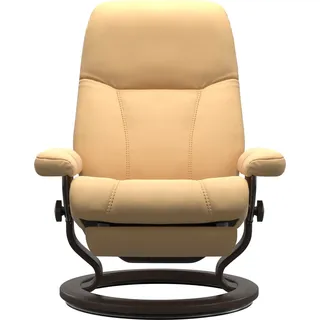 Stressless Relaxsessel Consul elektrisch verstellbar 85 x 100 x 77 cm Gelb