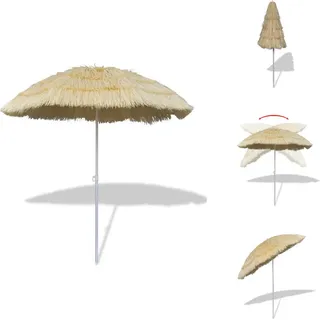 Klappbarer Hawaii-Sonnenschirm - Sonnenschirme & Sonnenschutze - Beige