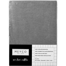 Bild Meyco, Fixleintuch Babybett, Spannbettlaken Basic Jersey Laufgittermatratze (75 x 95 cm)