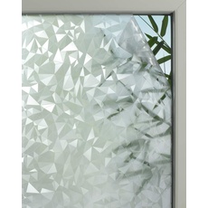 Bild von Statische Fensterfolie Graphic 50, Selbsthaftend, Blickschutz, Lichtdurchlässig, Haftet statisch ohne Kleber, 45 x 150 cm, Prisma-Optik, Halbtransparent