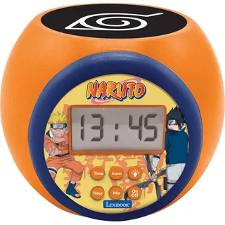 Naruto Projektionswecker mit Timer - Orange